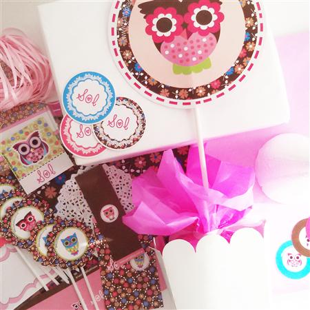 Candy Bar Búhos Pers